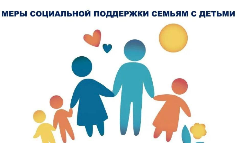 УСЗН в МО "г.Южно-Сухокумск"предоставляет следующие меры соцподдержки   многодетным семьям.